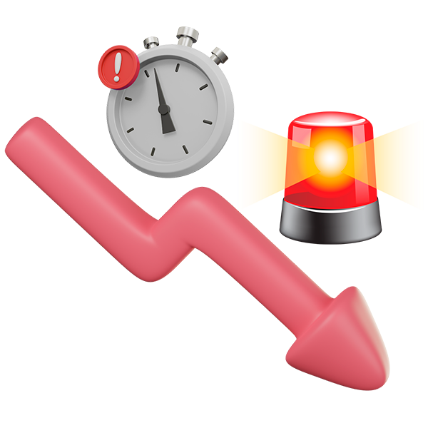 Reduced Downtime Icon