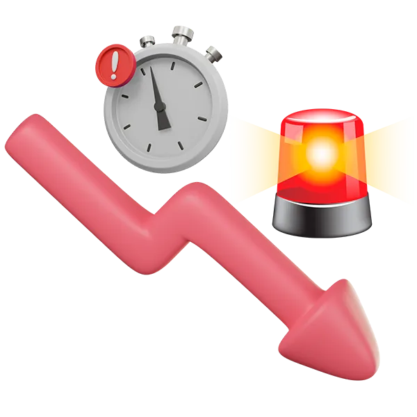 Reduced Downtime Icon