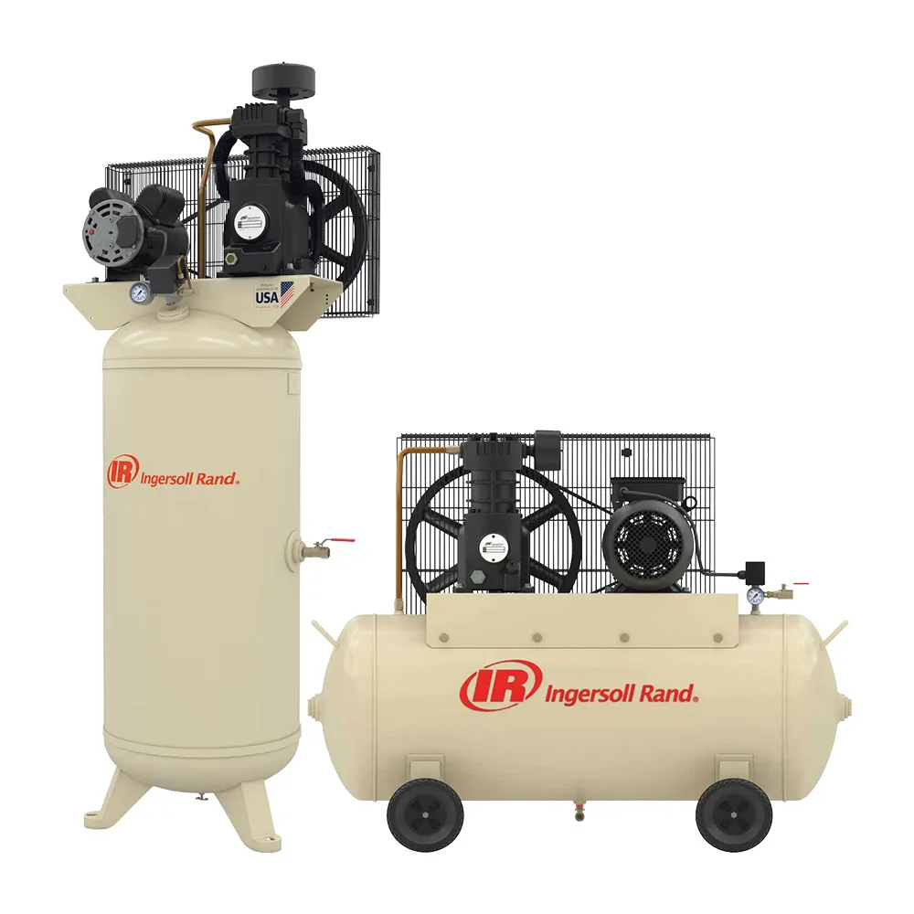 Ingersoll Rand reciprocating piston air compressors