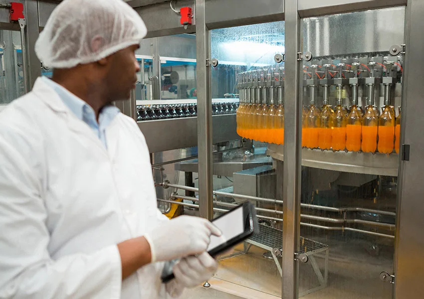 Compressed air solutions for the food and beverage industry
