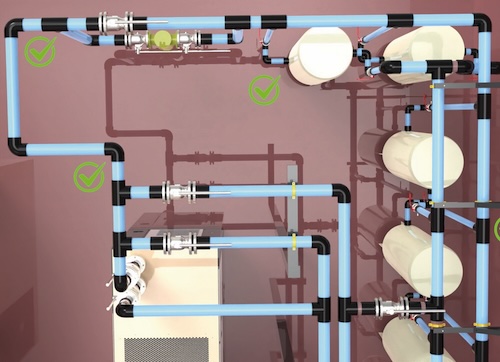 Aluminum Tube Piping System