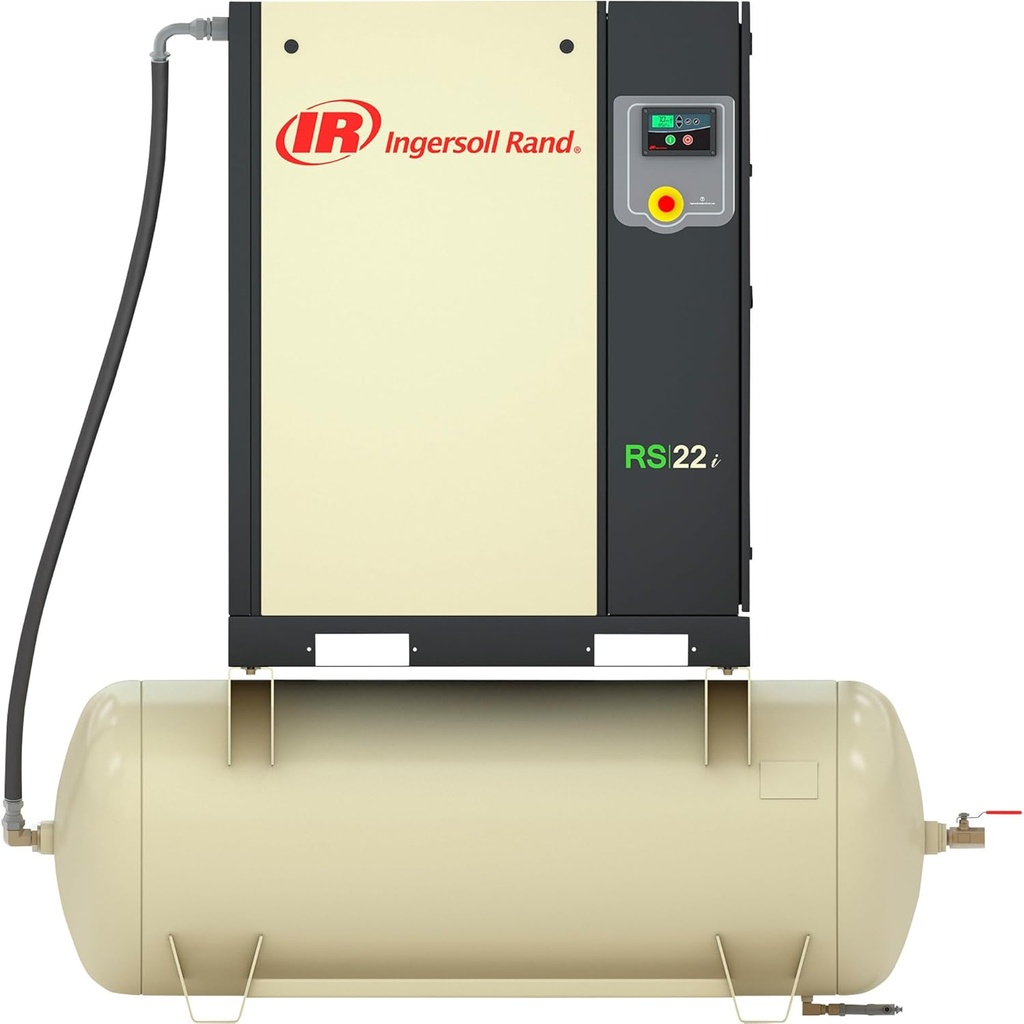 COMPRESOR MODELO RS22i, 125PSI, TANQUE 240 GAL HORIZONTAL, XE-50M, 460V
